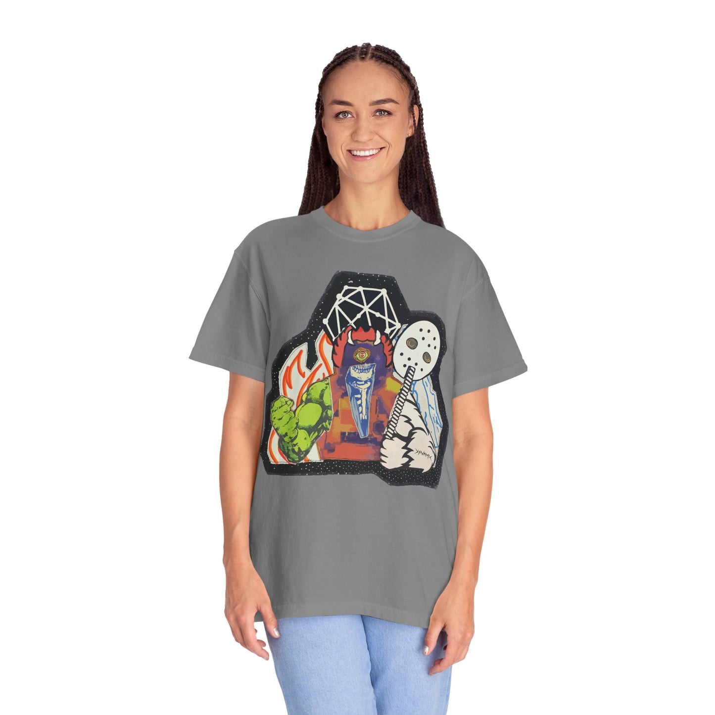 "Masked Stranger" Graphic T-Shirt