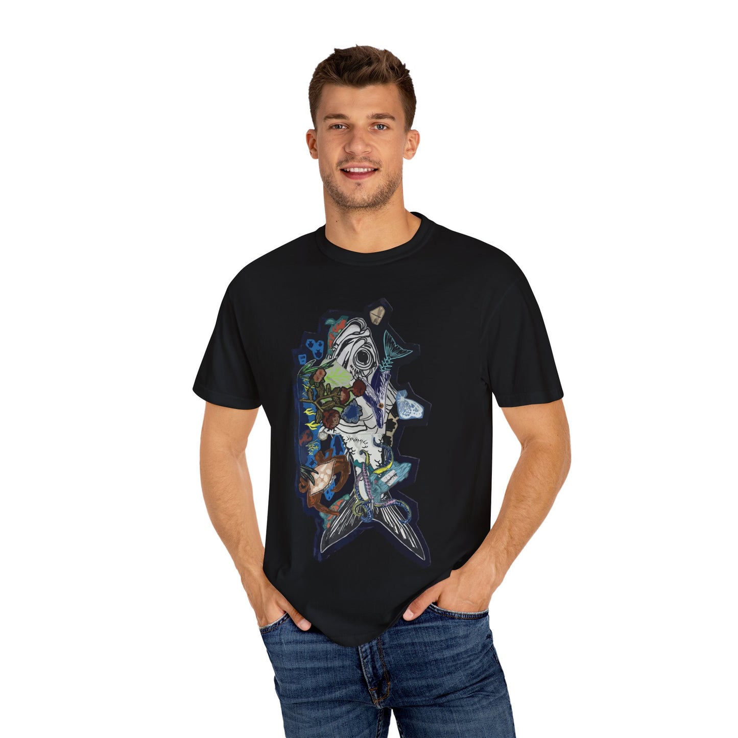 "Abyssal Bloom" Graphic T-Shirt