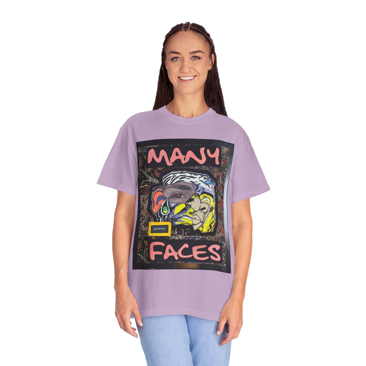 "Many Faces" Graphic T-Shirt