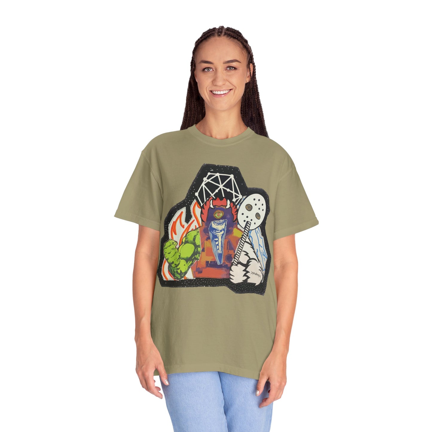 "Masked Stranger" Graphic T-Shirt