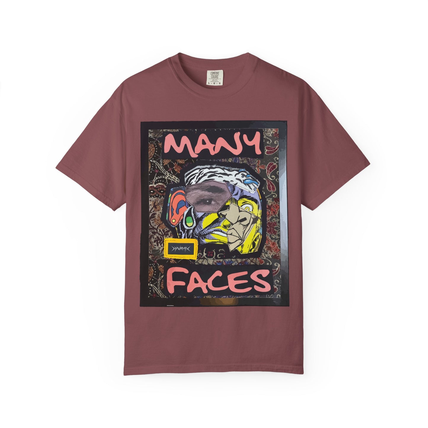 "Many Faces" Graphic T-Shirt