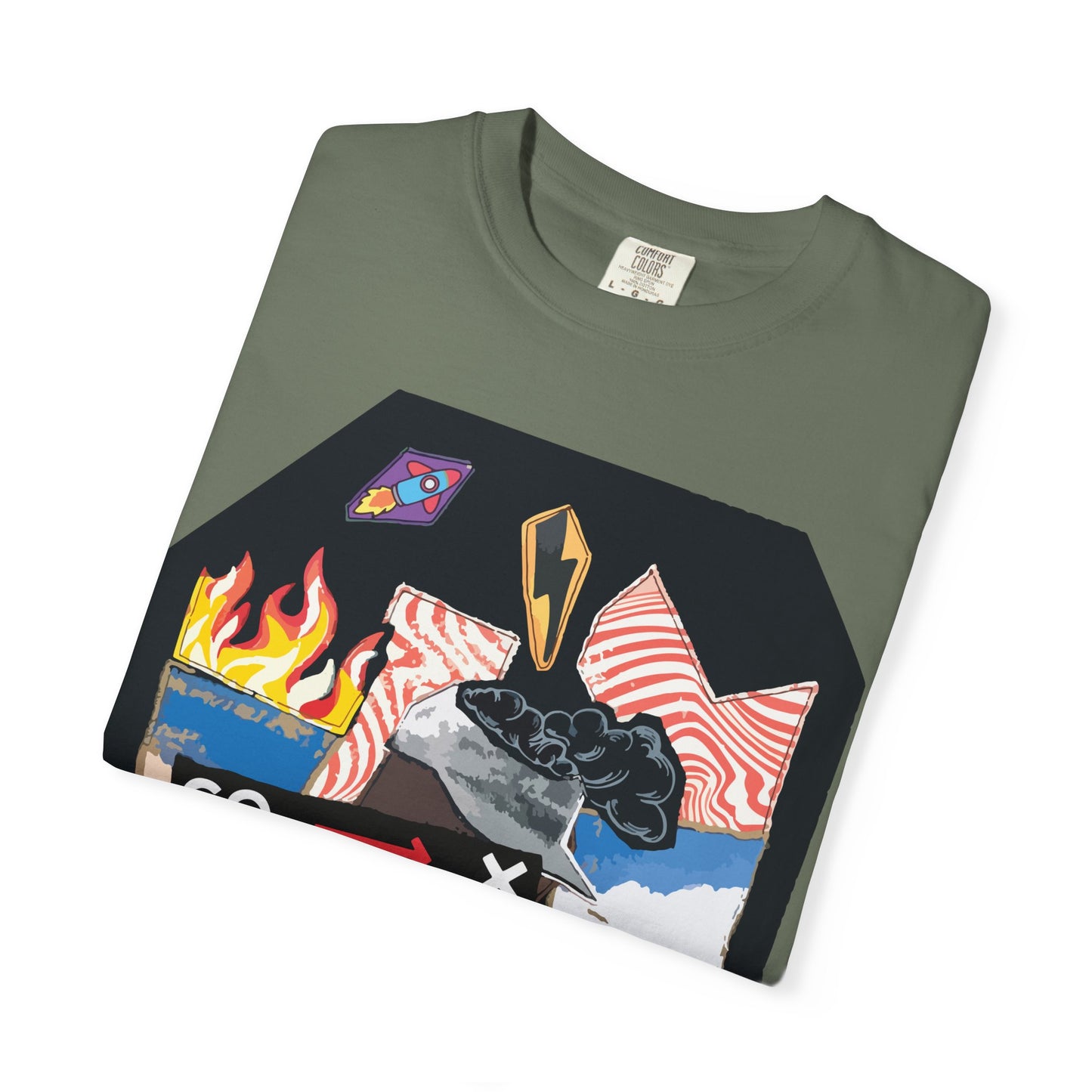 "GO—>X" Graphic T-Shirt