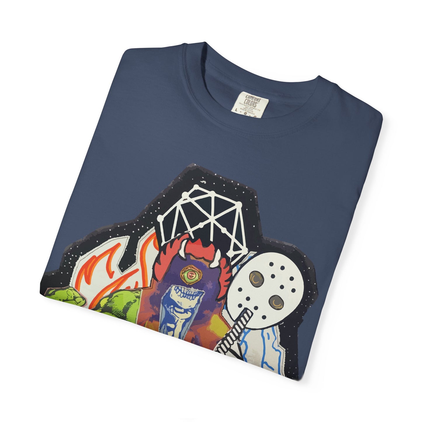 "Masked Stranger" Graphic T-Shirt