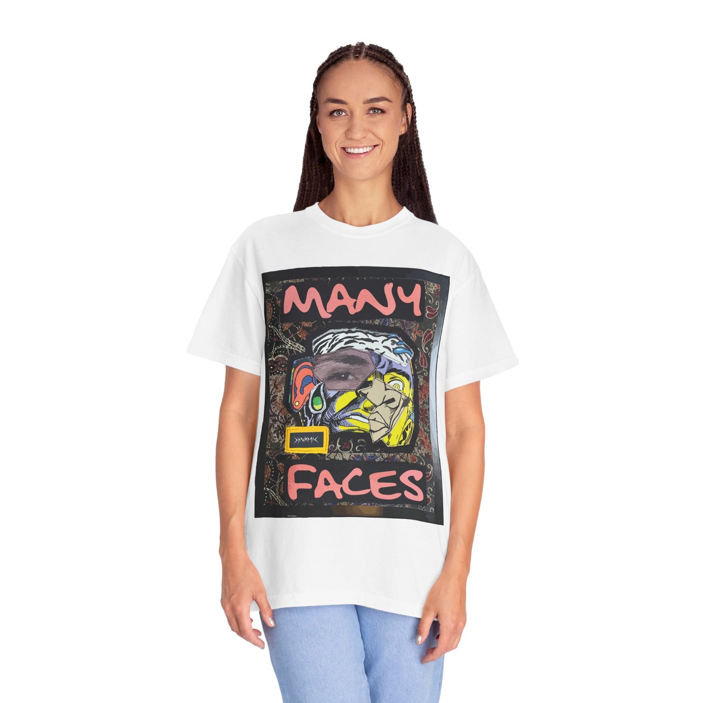 "Many Faces" Graphic T-Shirt