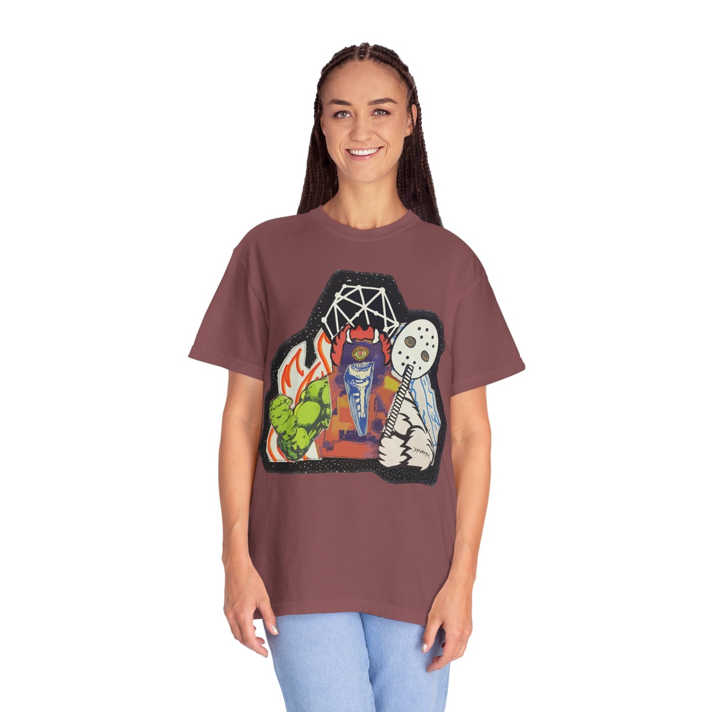 "Masked Stranger" Graphic T-Shirt
