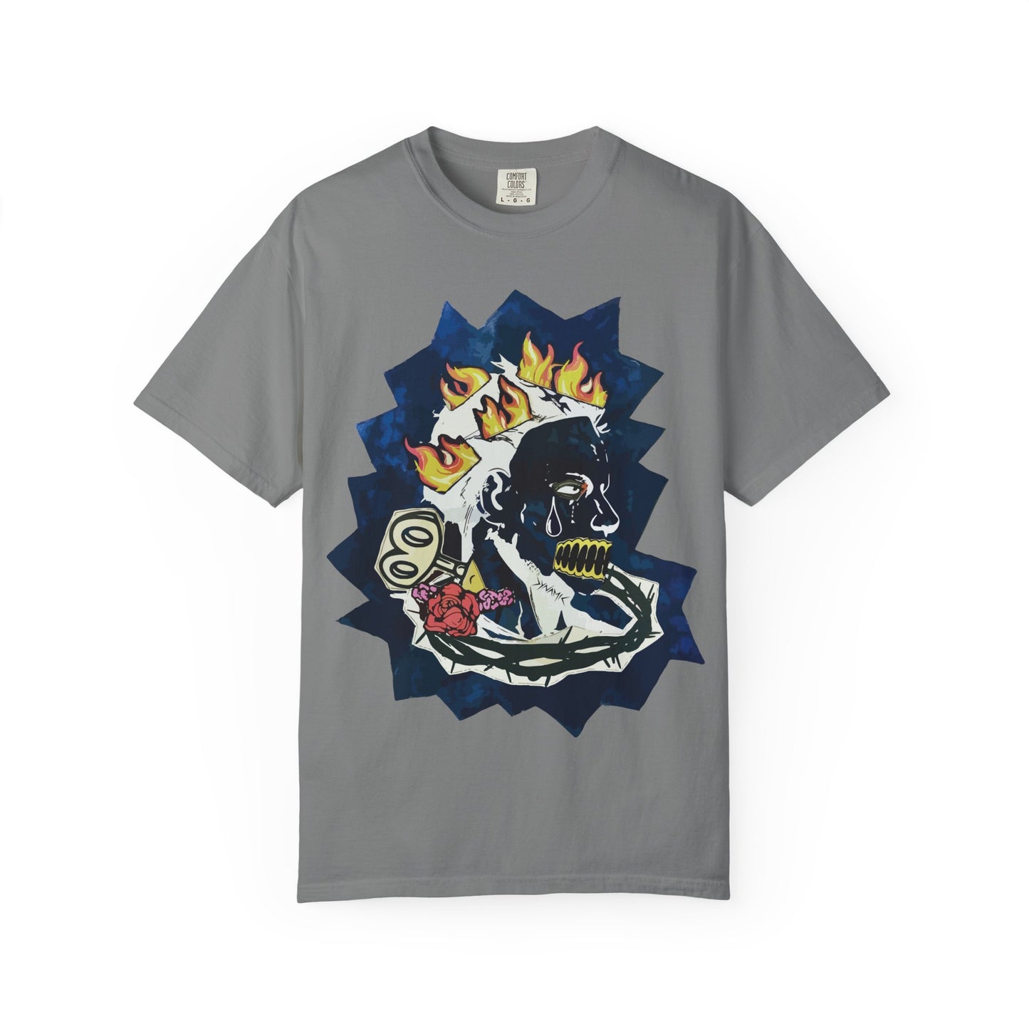 "Fiery Rose" Graphic T-Shirt