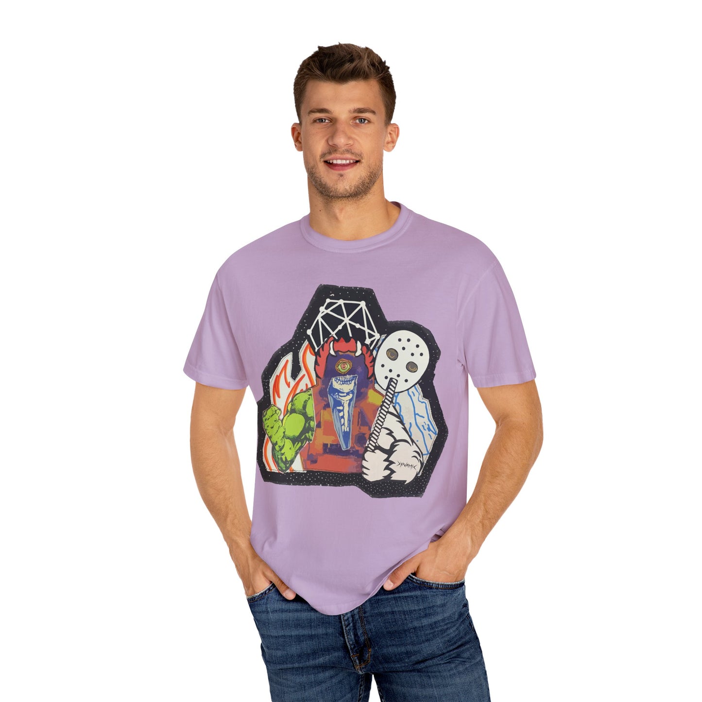 "Masked Stranger" Graphic T-Shirt