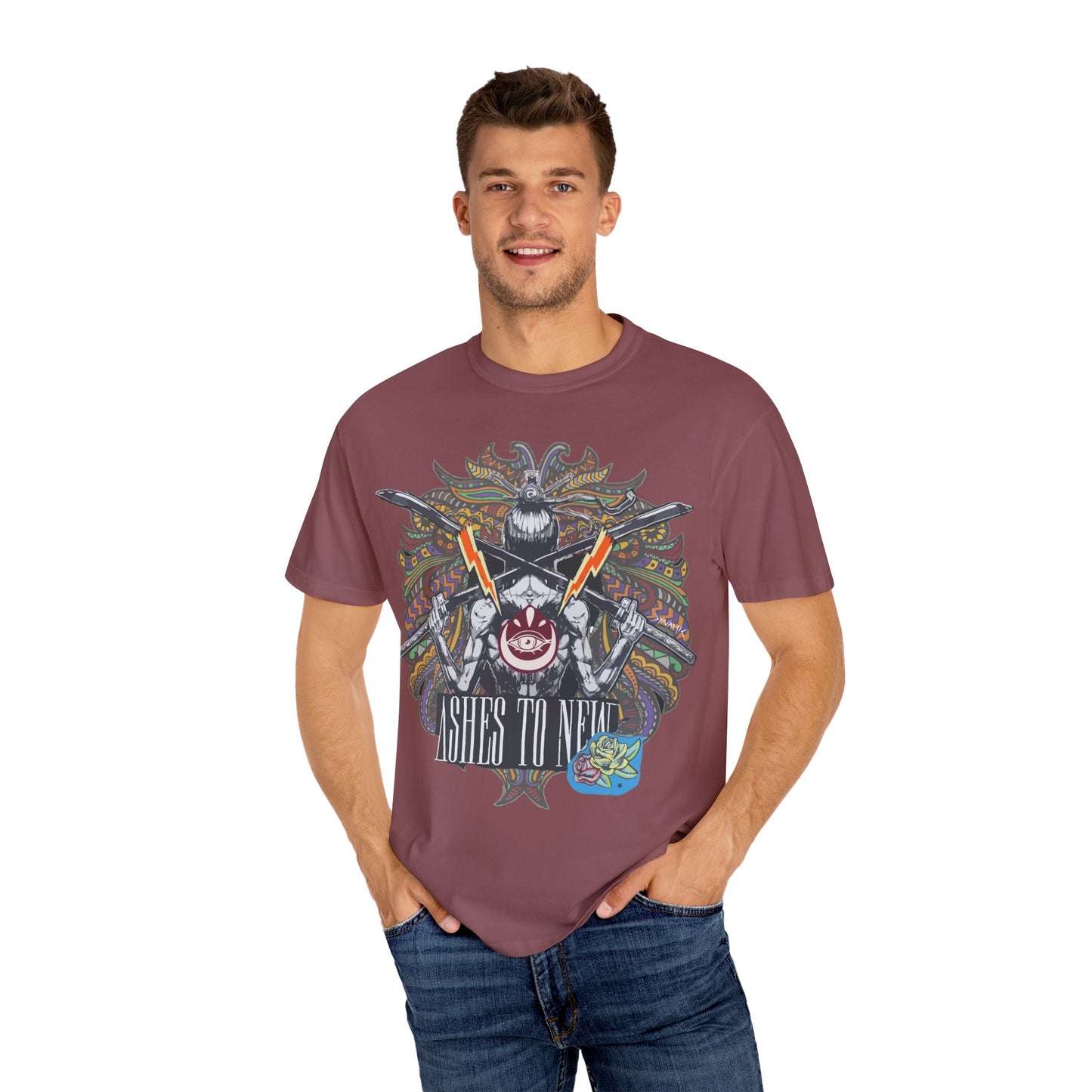 "Ashes To New" Graphic T-Shirt