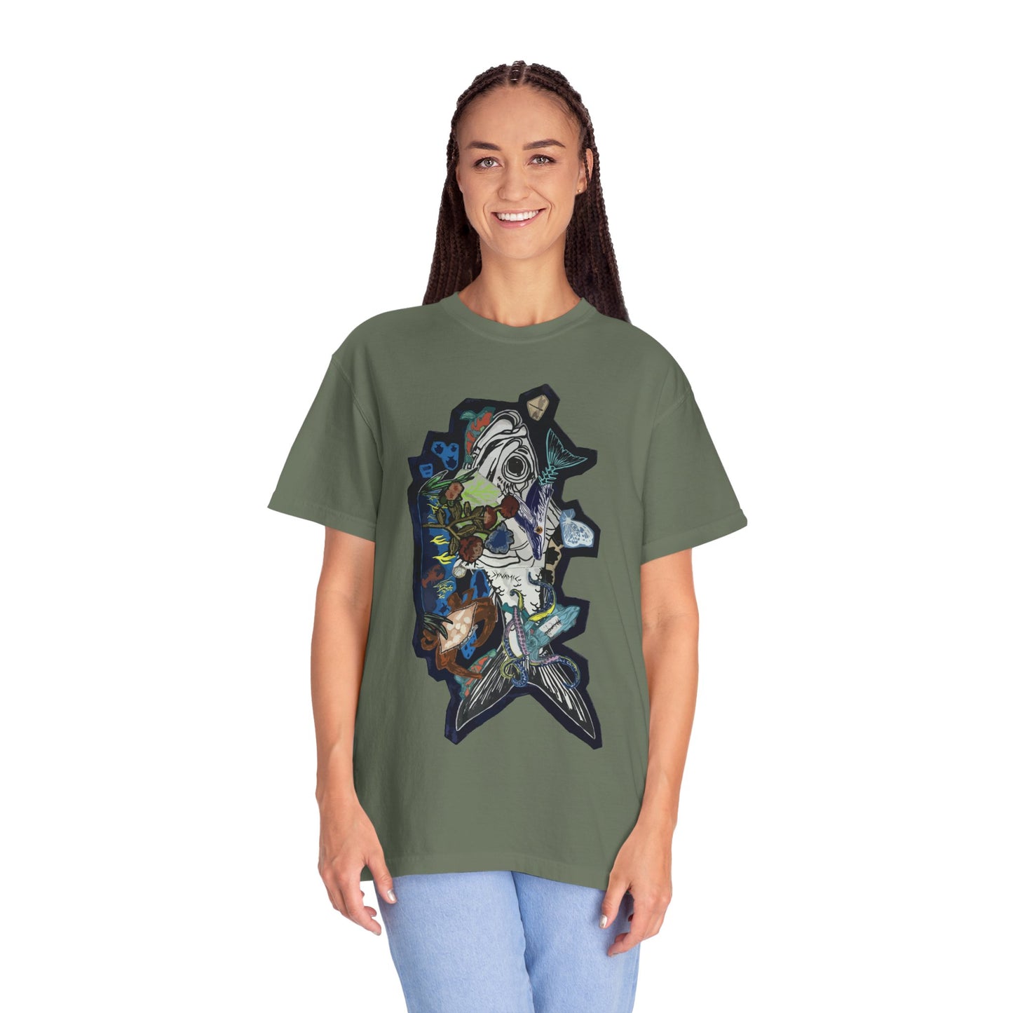"Abyssal Bloom" Graphic T-Shirt