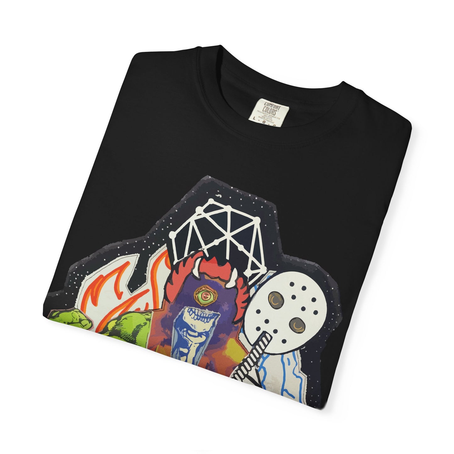 "Masked Stranger" Graphic T-Shirt