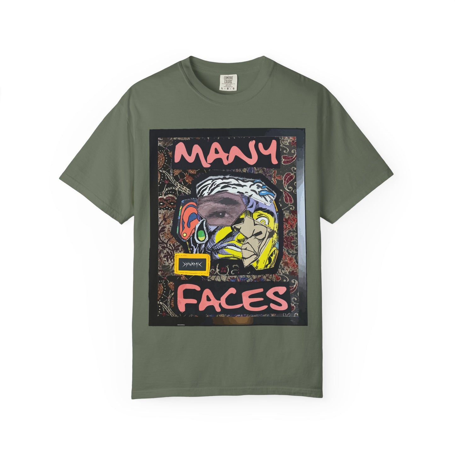 "Many Faces" Graphic T-Shirt