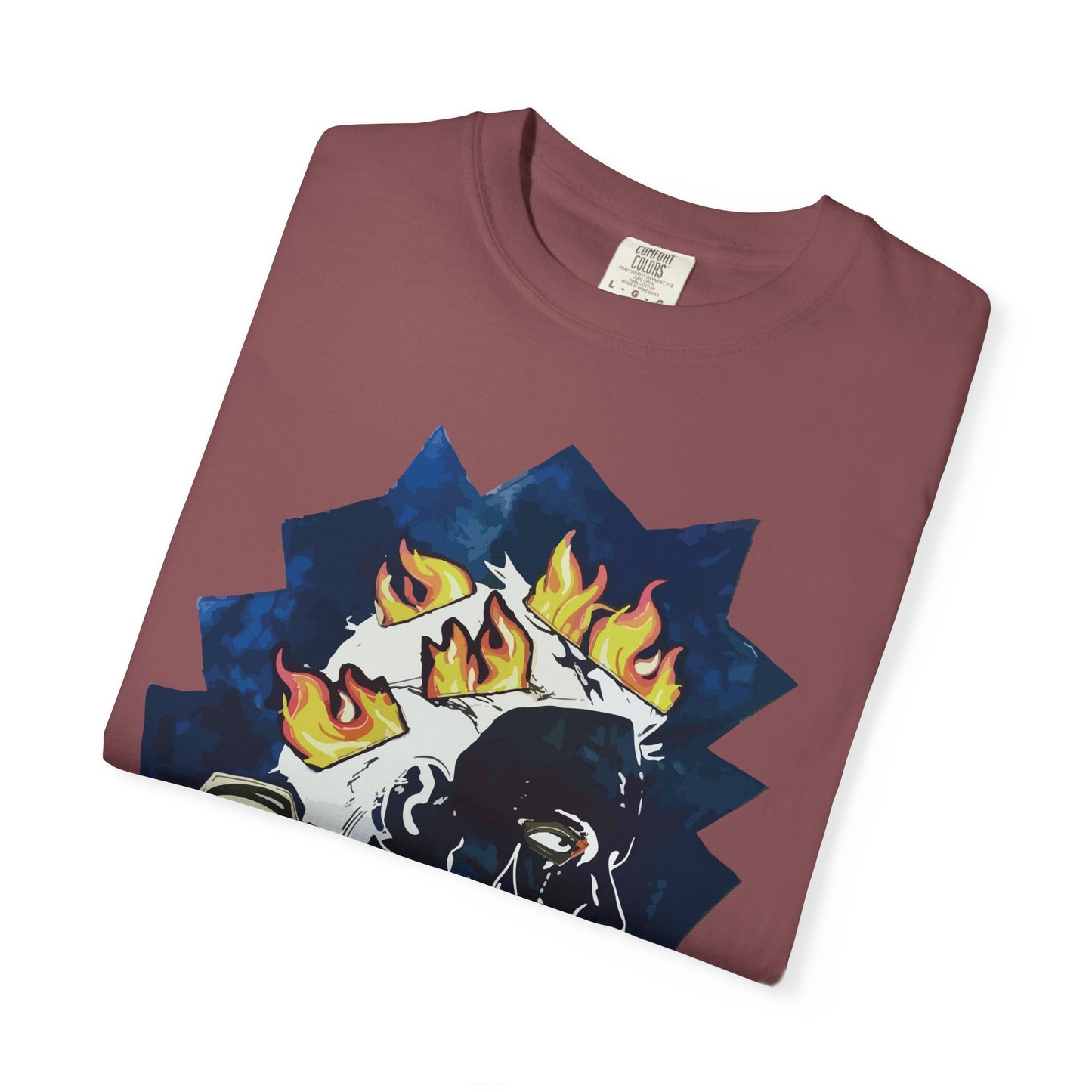 "Fiery Rose" Graphic T-Shirt