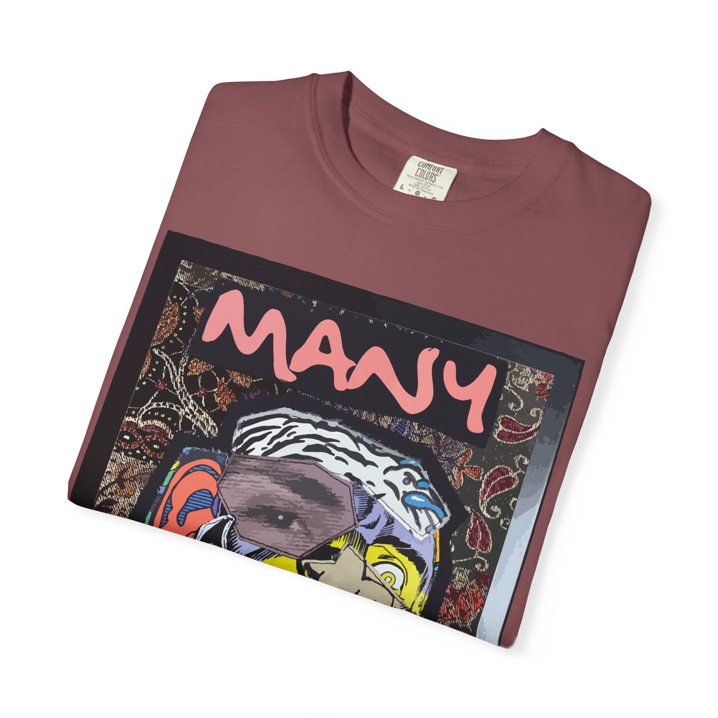 "Many Faces" Graphic T-Shirt