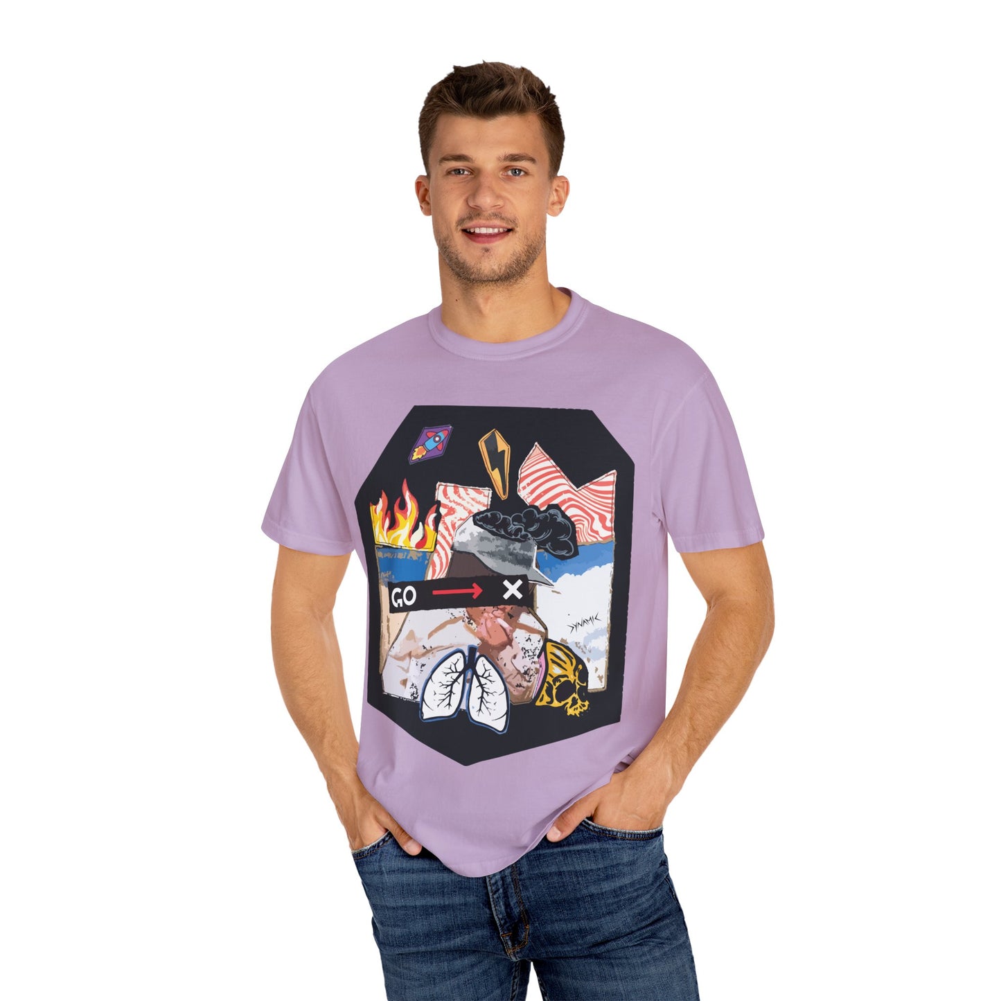 "GO—>X" Graphic T-Shirt