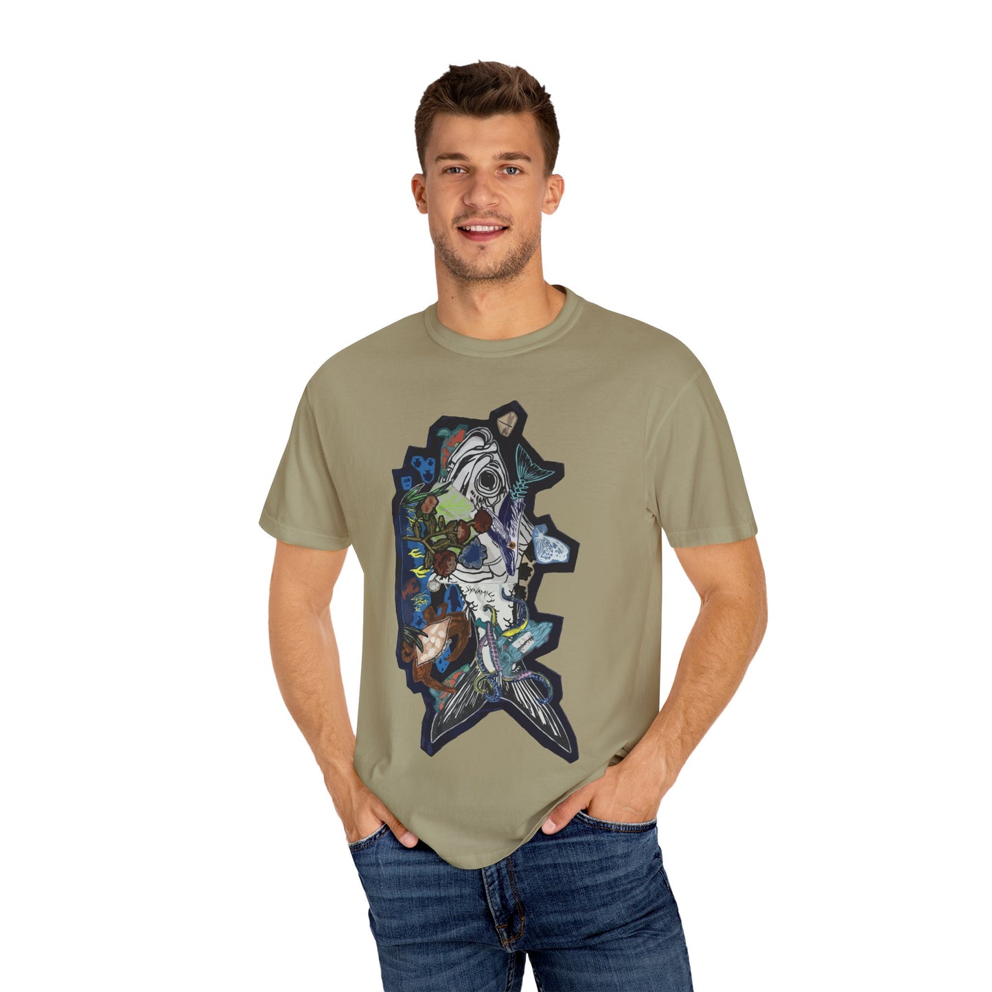 "Abyssal Bloom" Graphic T-Shirt