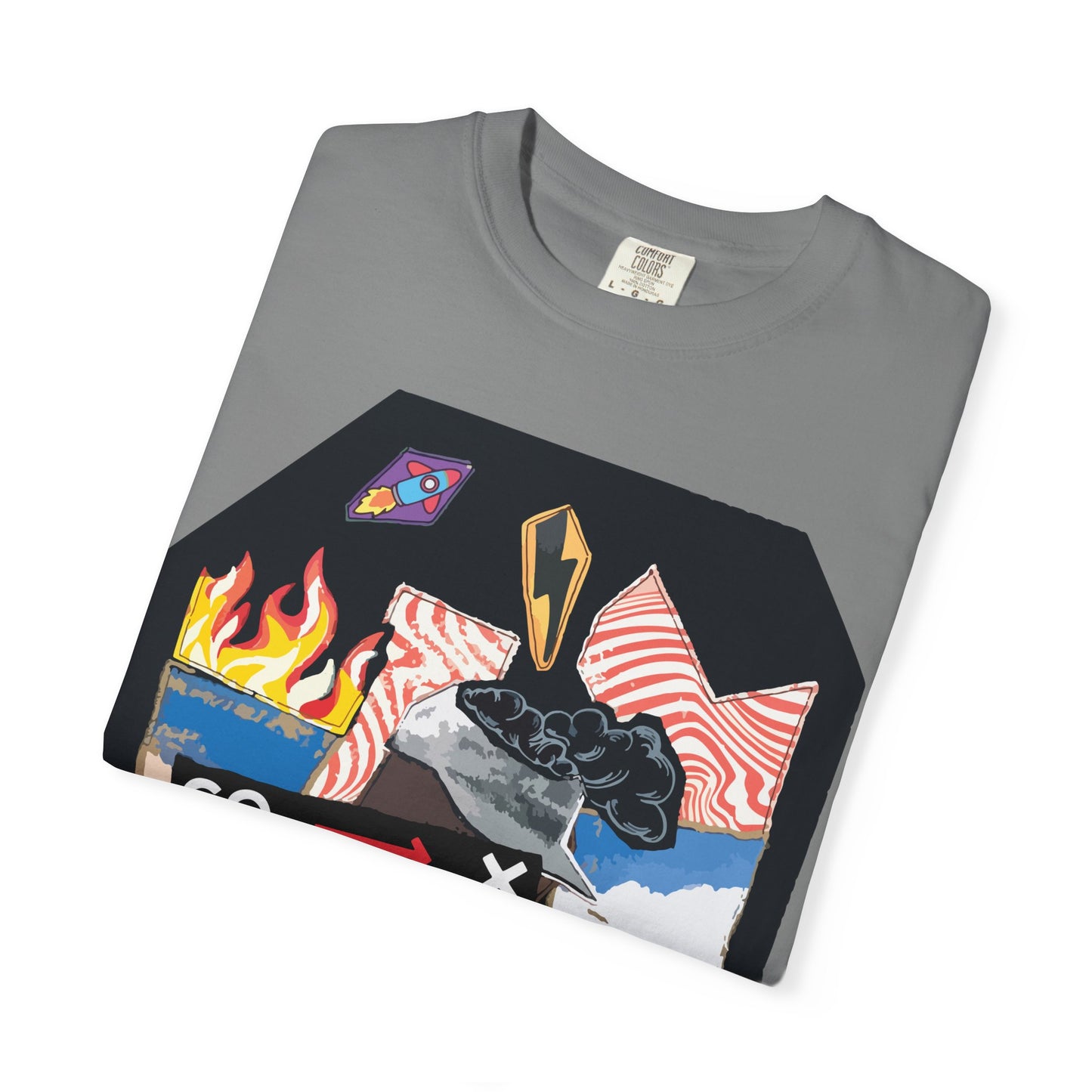 "GO—>X" Graphic T-Shirt
