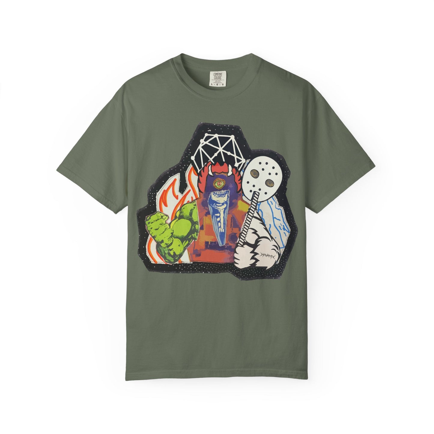 "Masked Stranger" Graphic T-Shirt