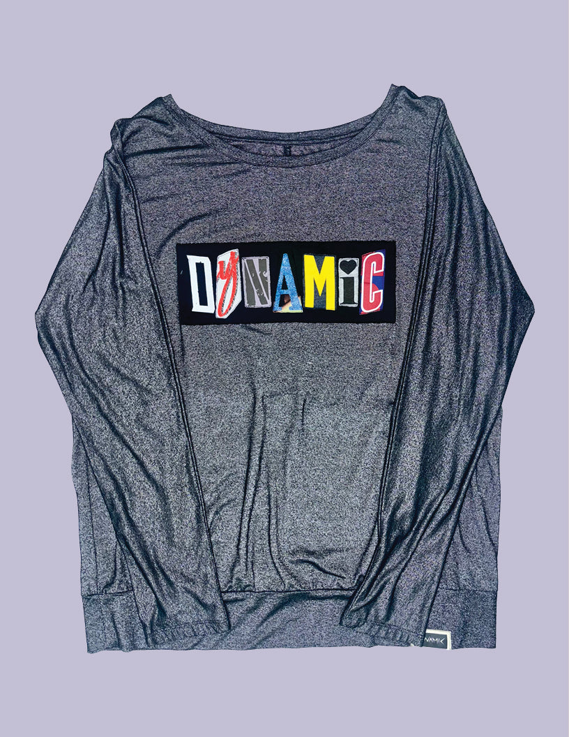 Logo Patchwork Long-Sleeve — Women's Large