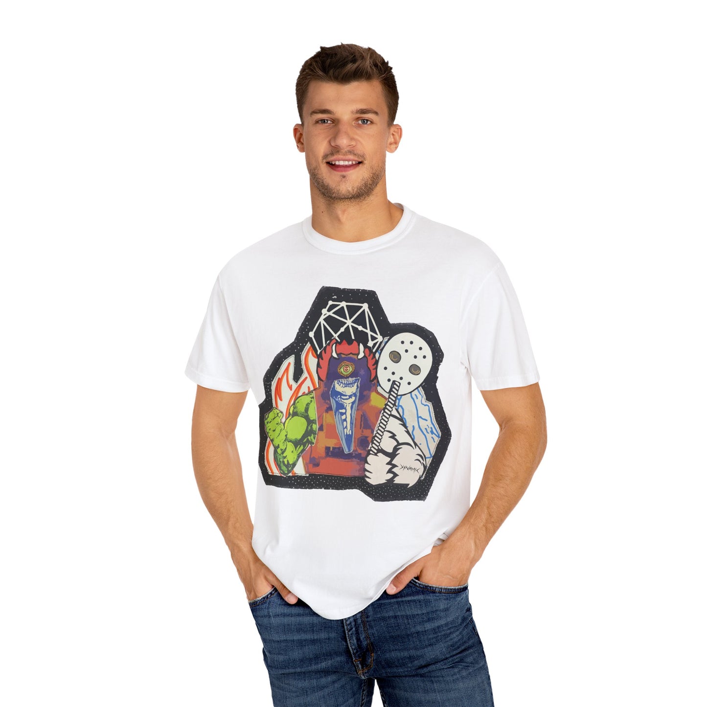 "Masked Stranger" Graphic T-Shirt