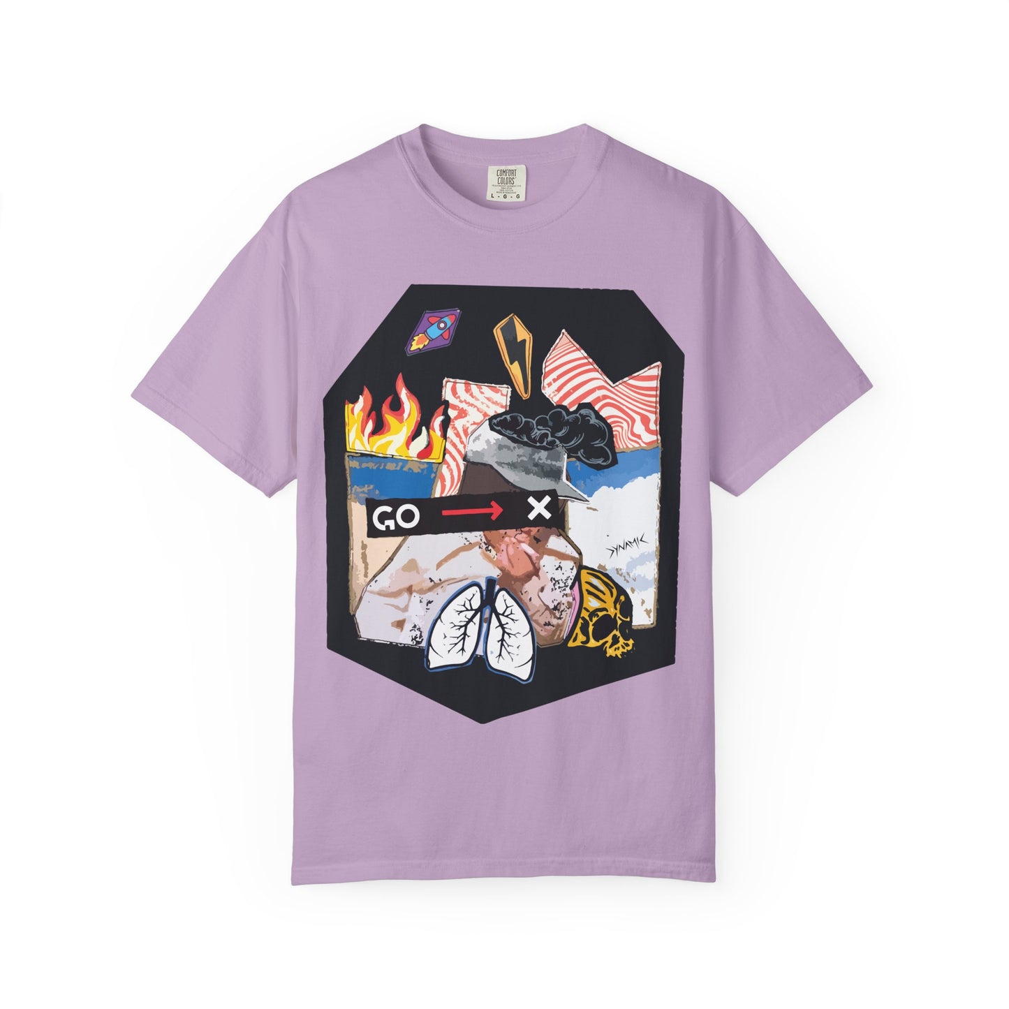"GO—>X" Graphic T-Shirt