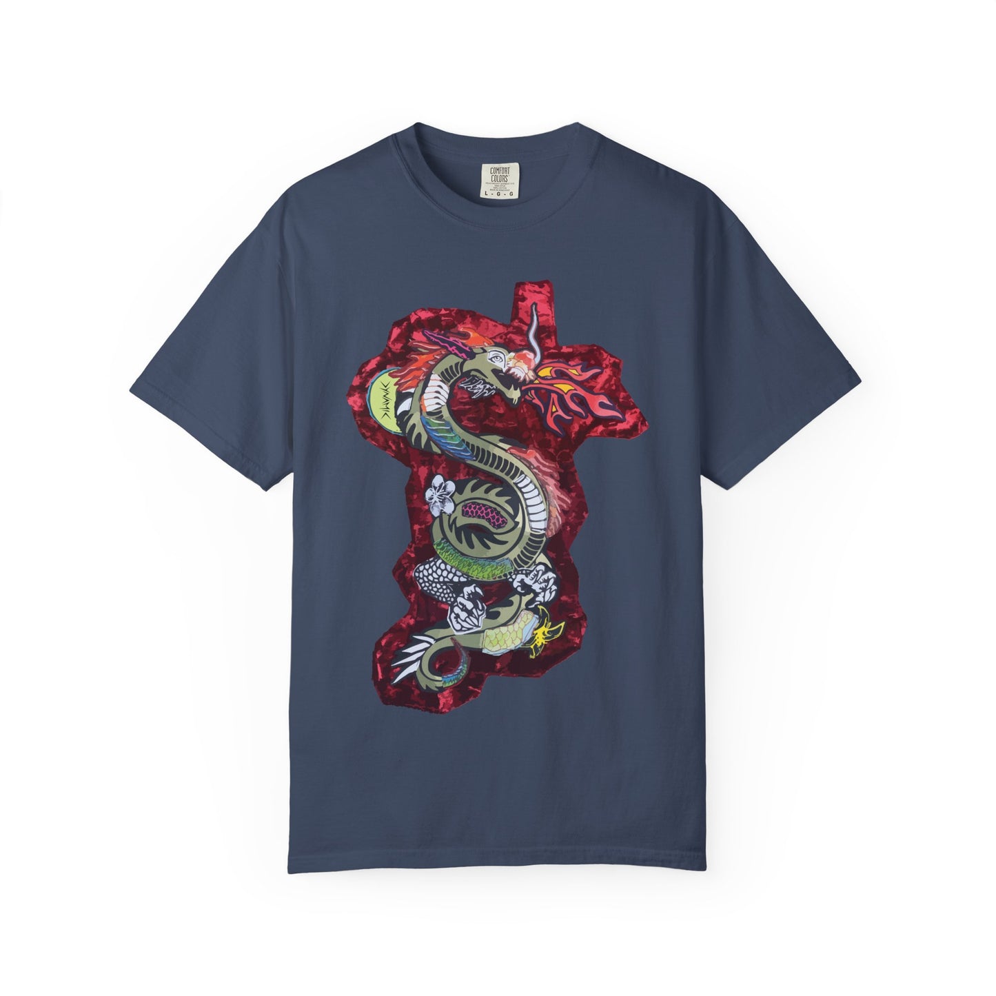 "Crimson Coil" Graphic T-Shirt