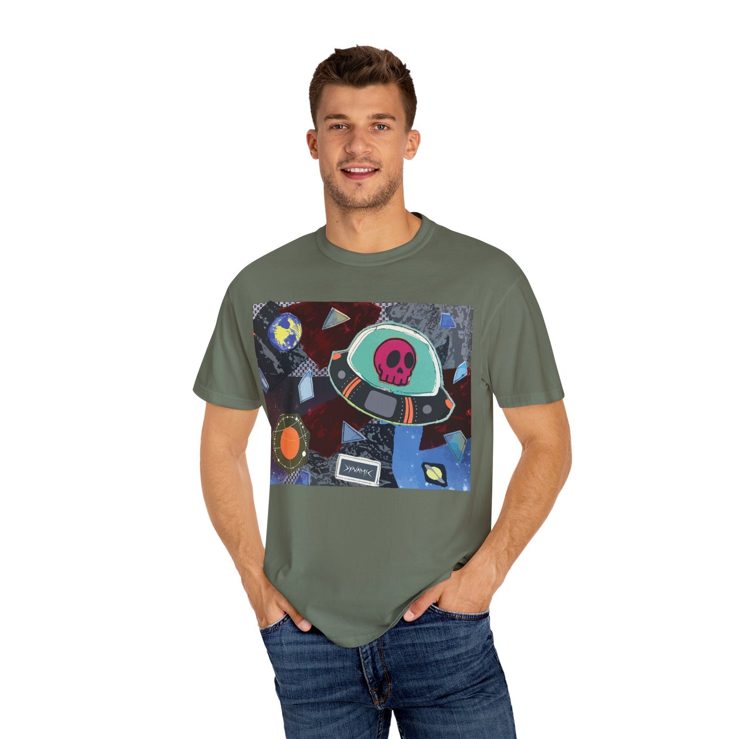 "Vibrant Void" Graphic T-Shirt