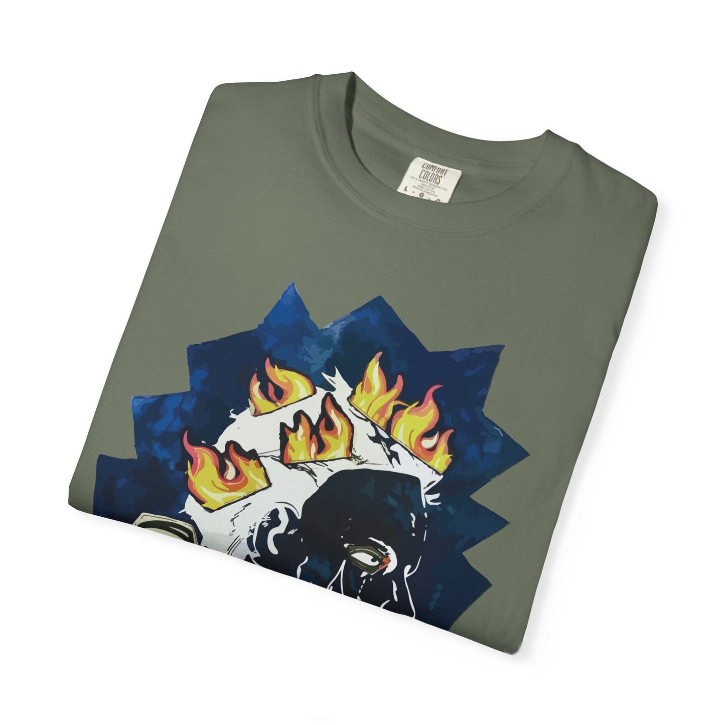 "Fiery Rose" Graphic T-Shirt