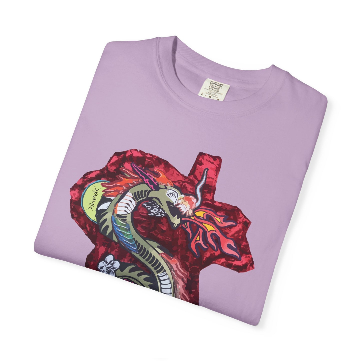 "Crimson Coil" Graphic T-Shirt