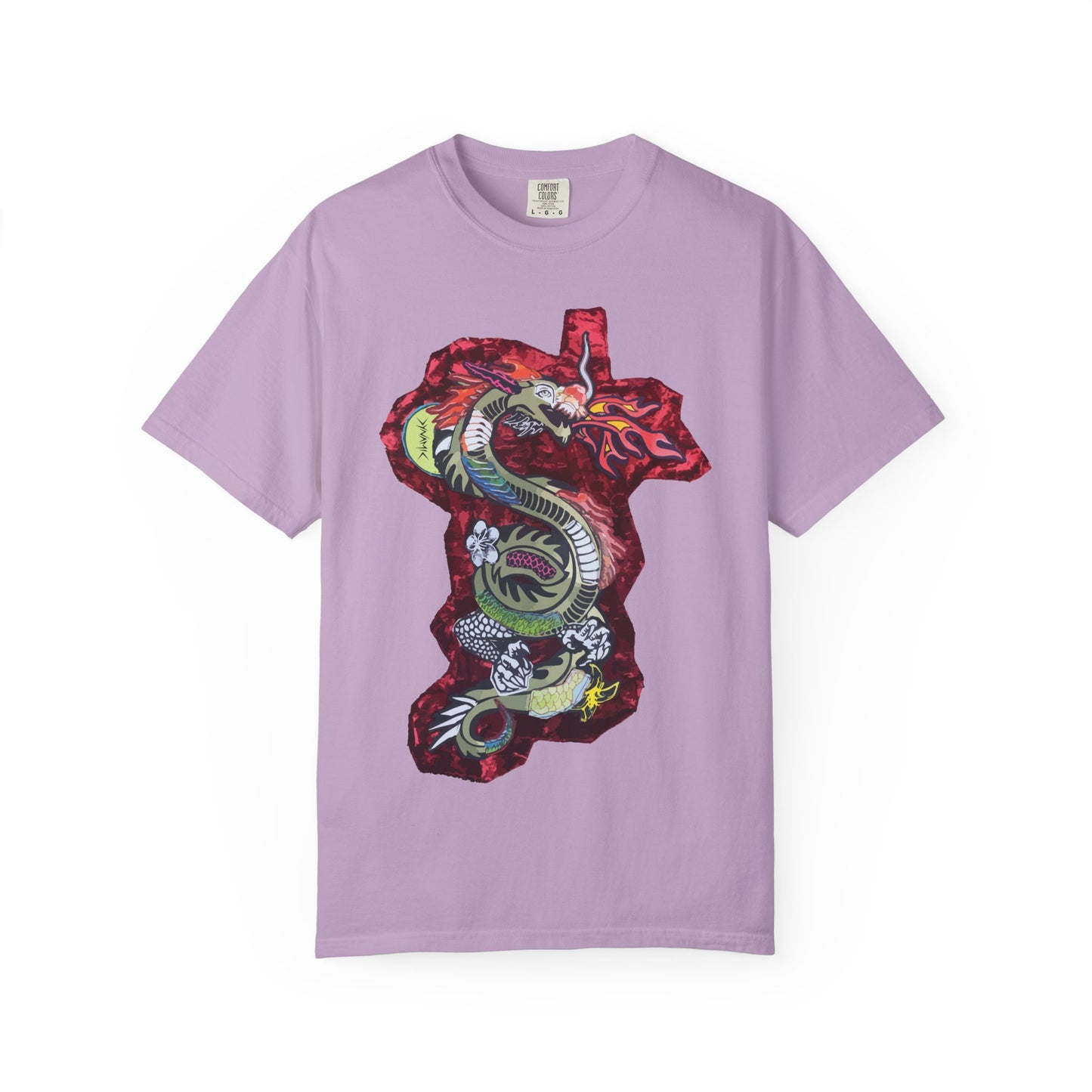 "Crimson Coil" Graphic T-Shirt