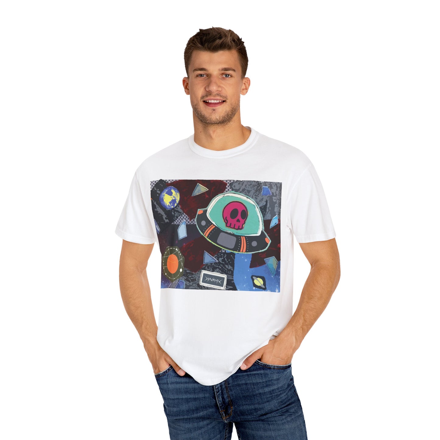 "Vibrant Void" Graphic T-Shirt