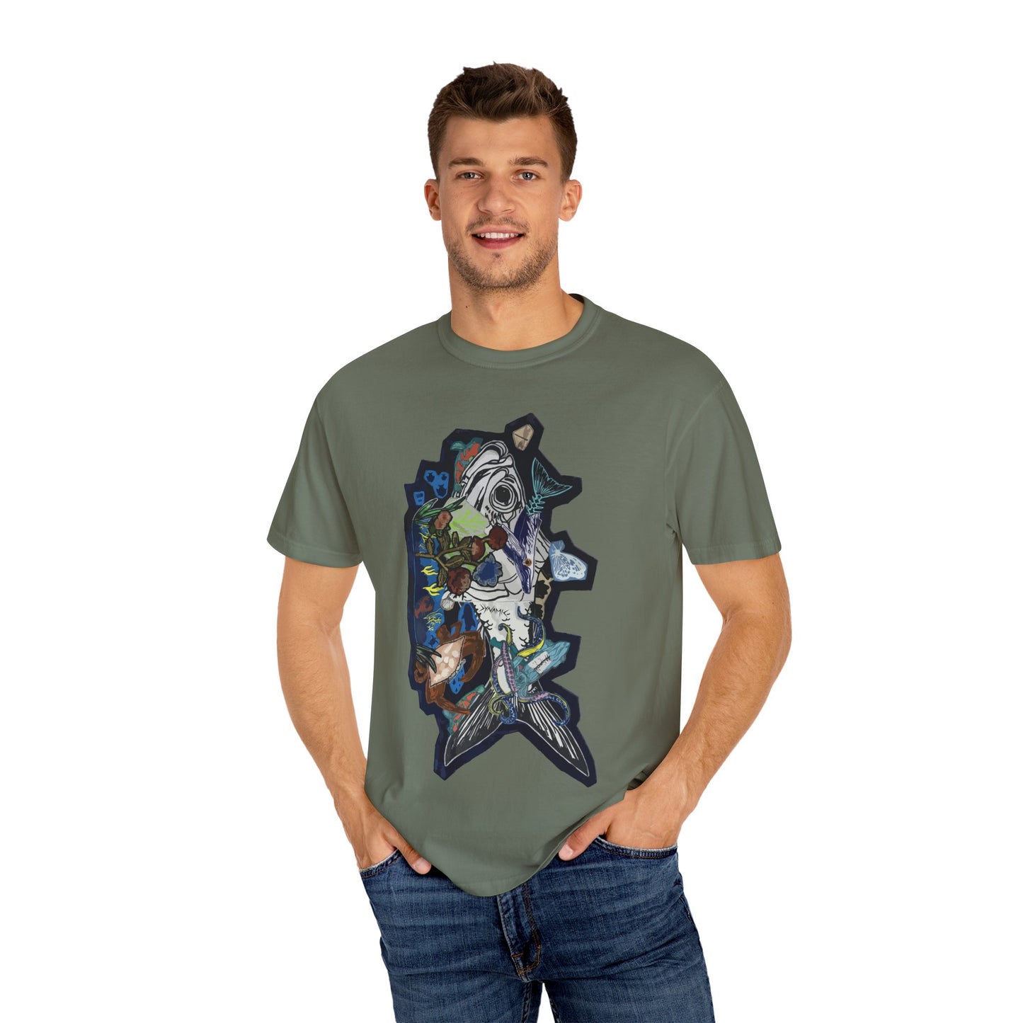 "Abyssal Bloom" Graphic T-Shirt