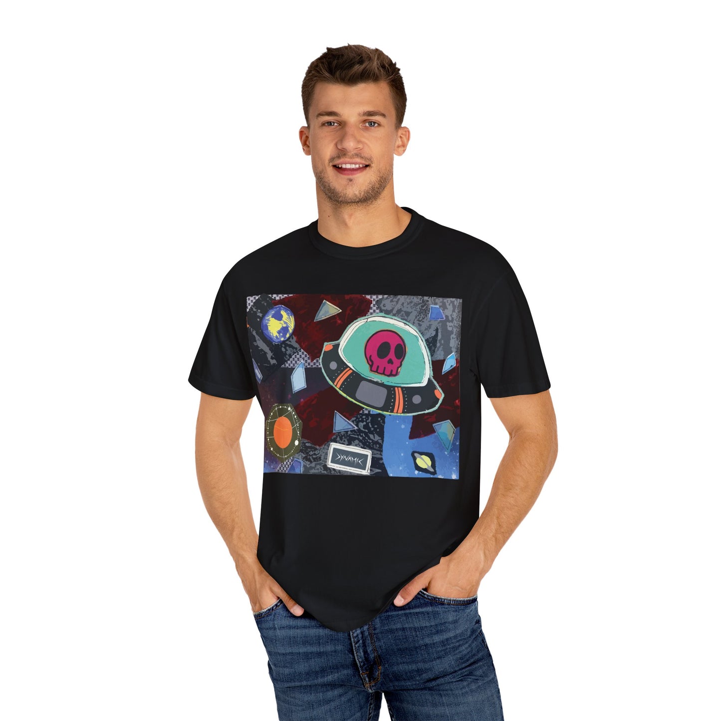 "Vibrant Void" Graphic T-Shirt