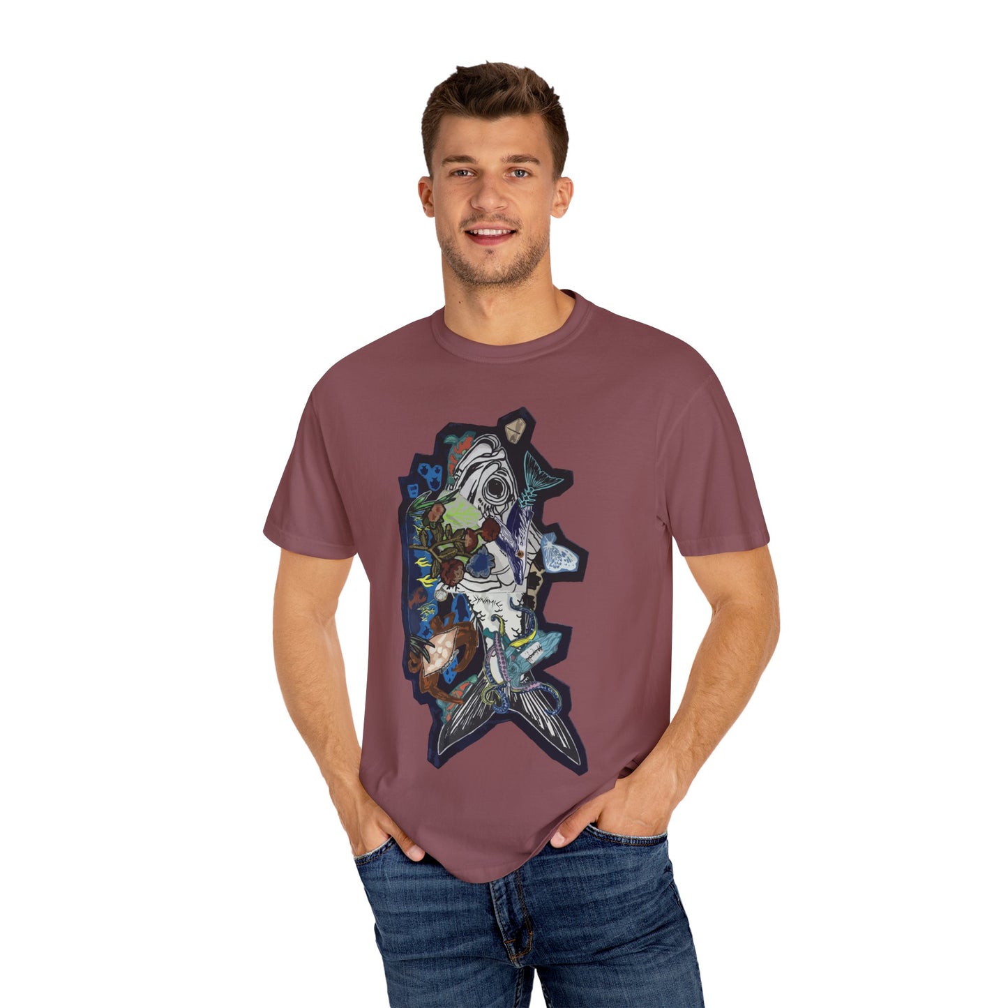 "Abyssal Bloom" Graphic T-Shirt