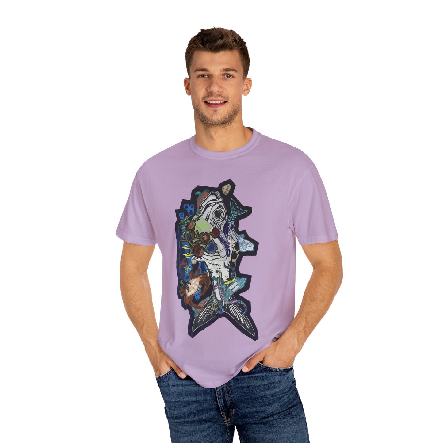 "Abyssal Bloom" Graphic T-Shirt