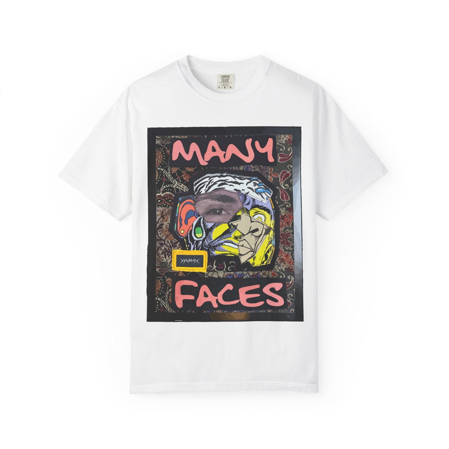 "Many Faces" Graphic T-Shirt