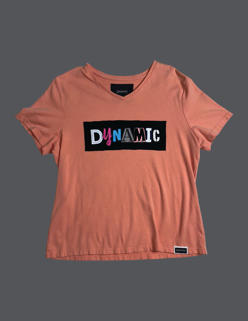 Logo Patchwork Tee — Women's XL