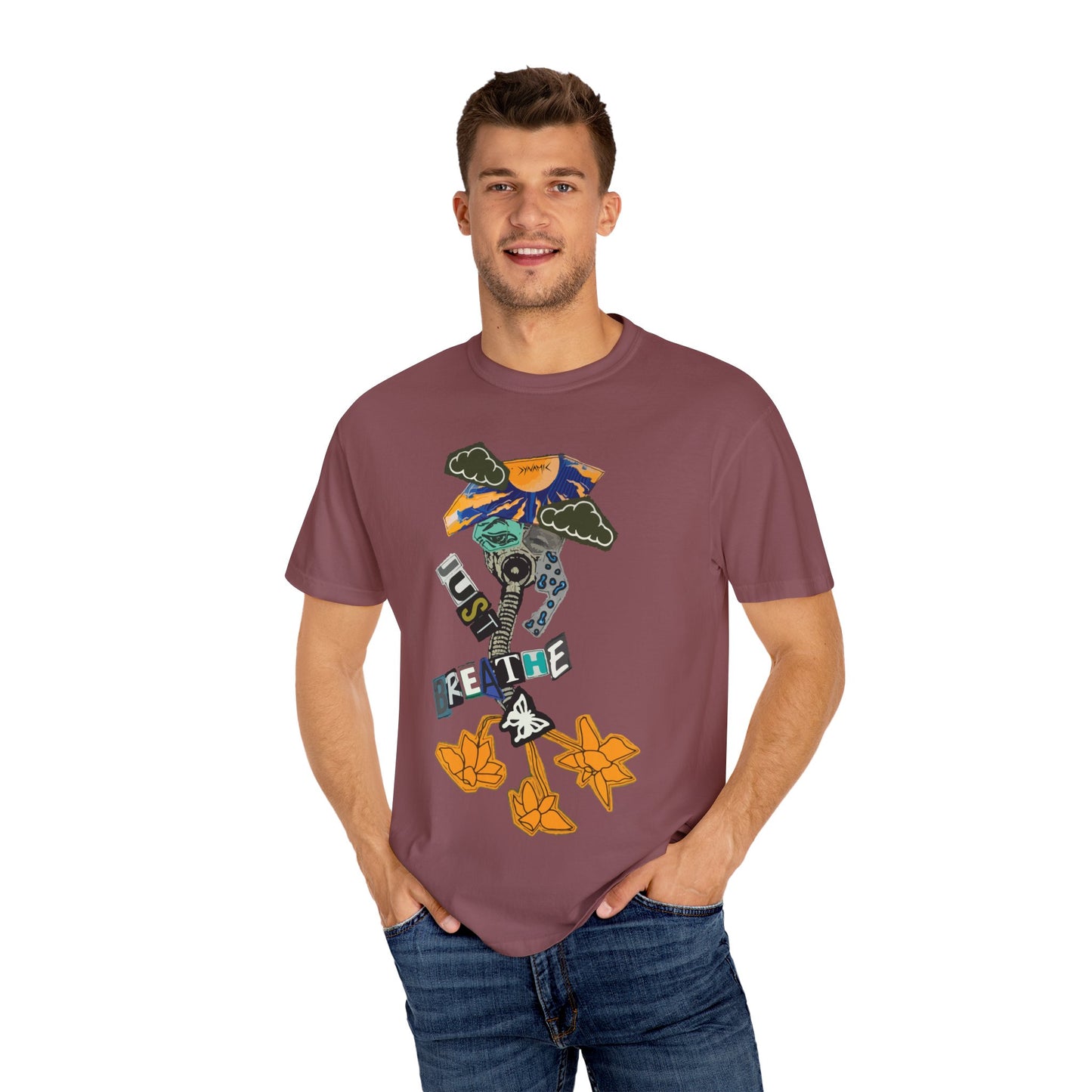 "Just Breathe 1" Graphic T-Shirt