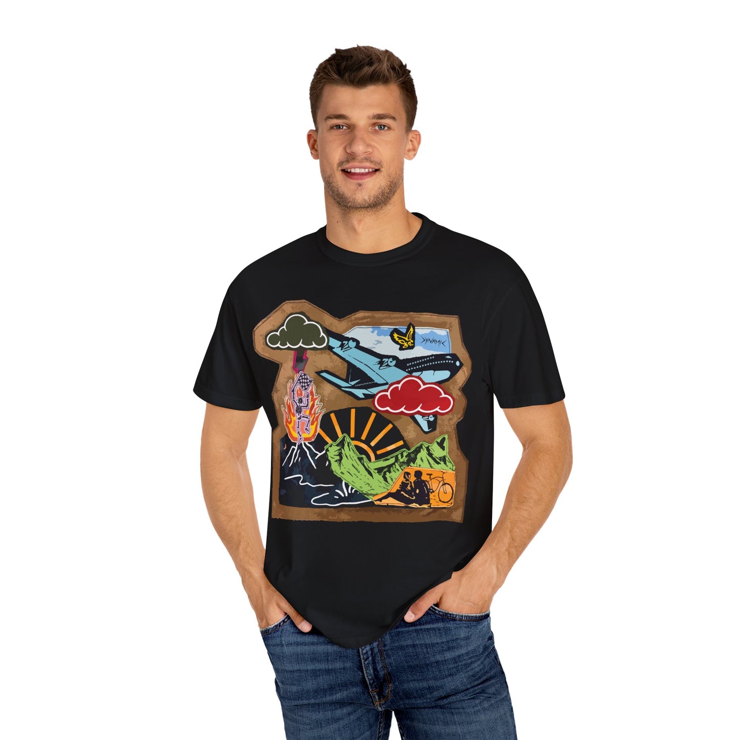 "Flight Risk" Graphic T-Shirt