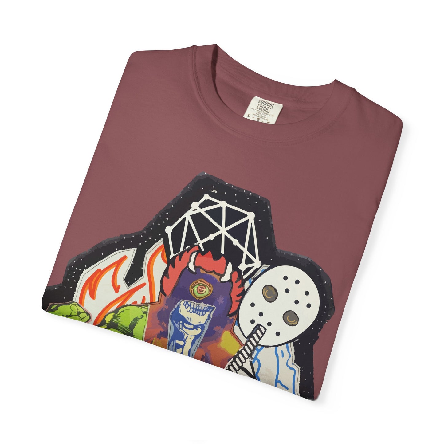 "Masked Stranger" Graphic T-Shirt