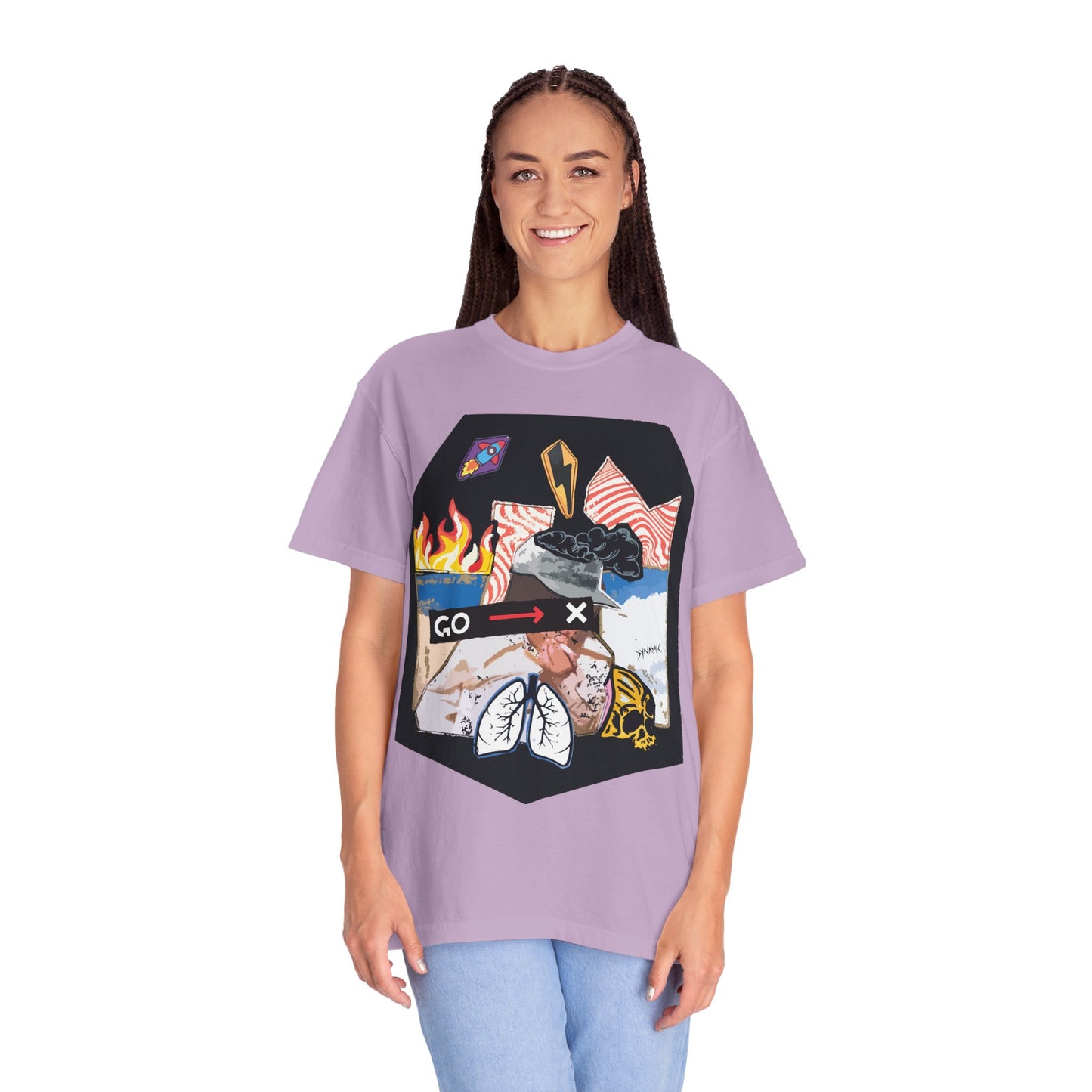 "GO—>X" Graphic T-Shirt