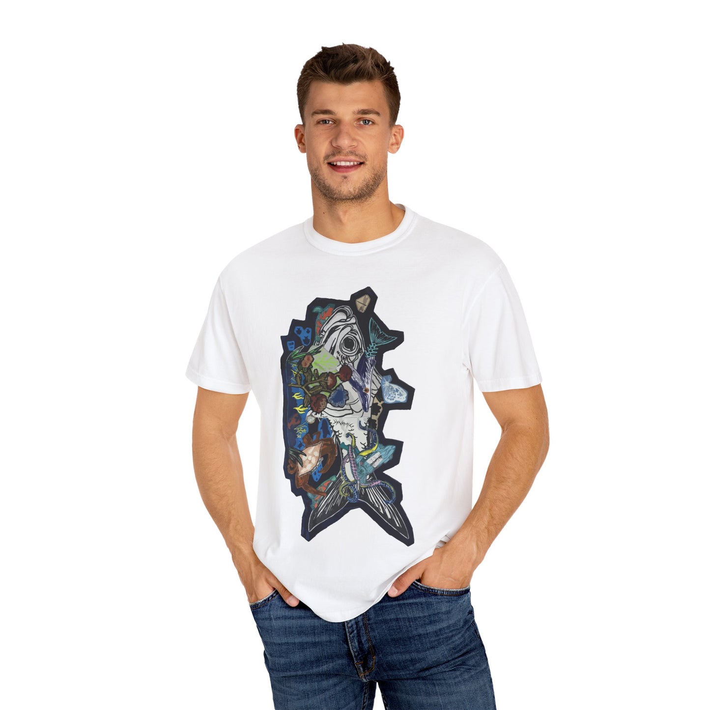 "Abyssal Bloom" Graphic T-Shirt