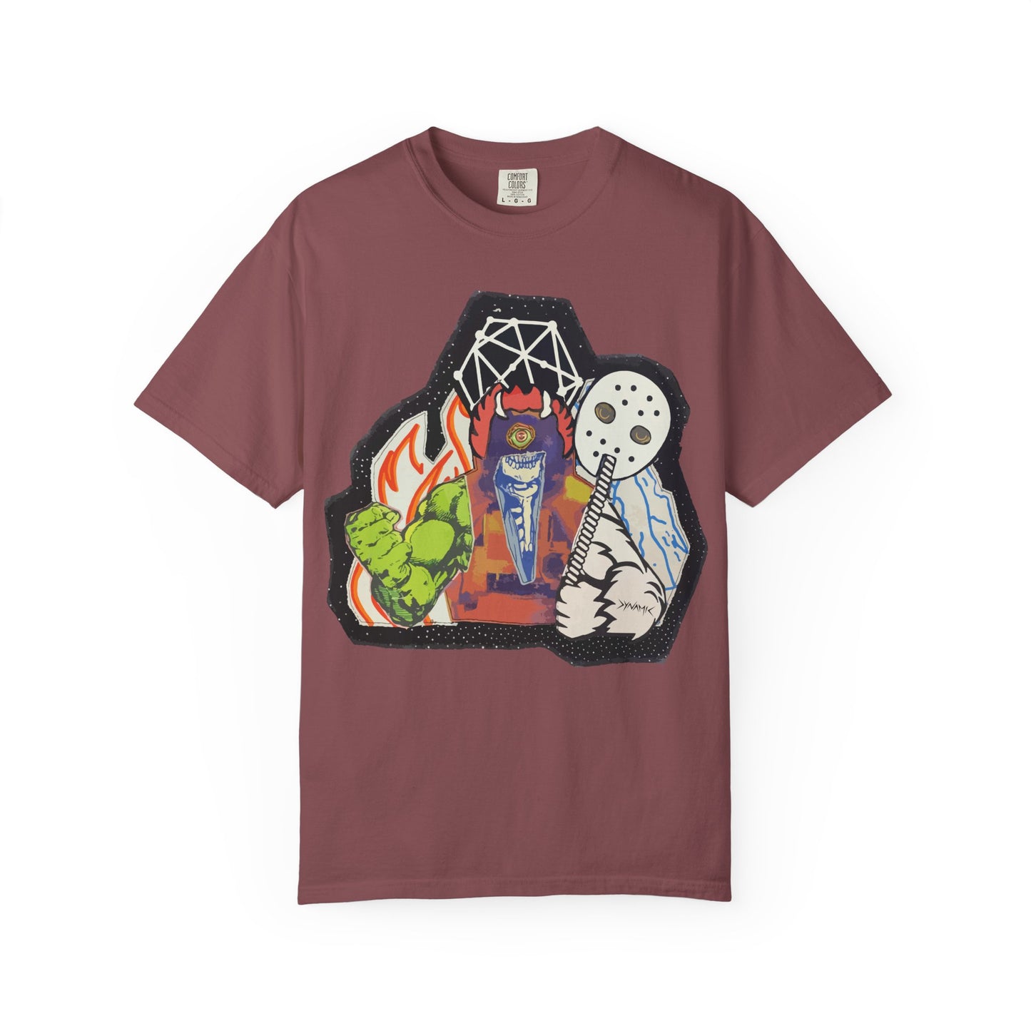 "Masked Stranger" Graphic T-Shirt