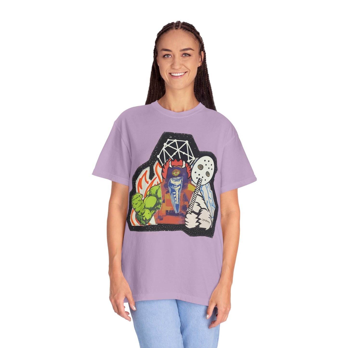 "Masked Stranger" Graphic T-Shirt