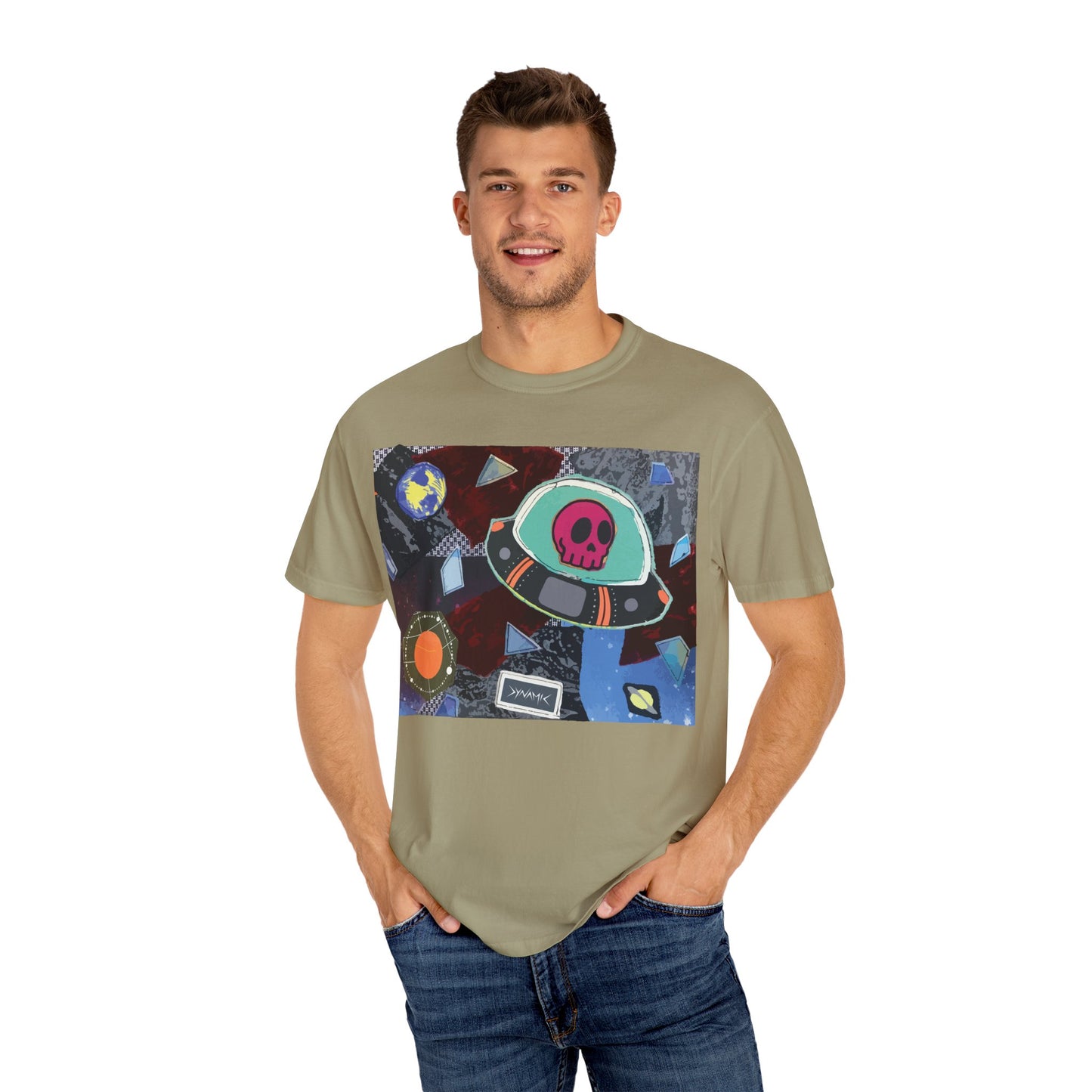 "Vibrant Void" Graphic T-Shirt