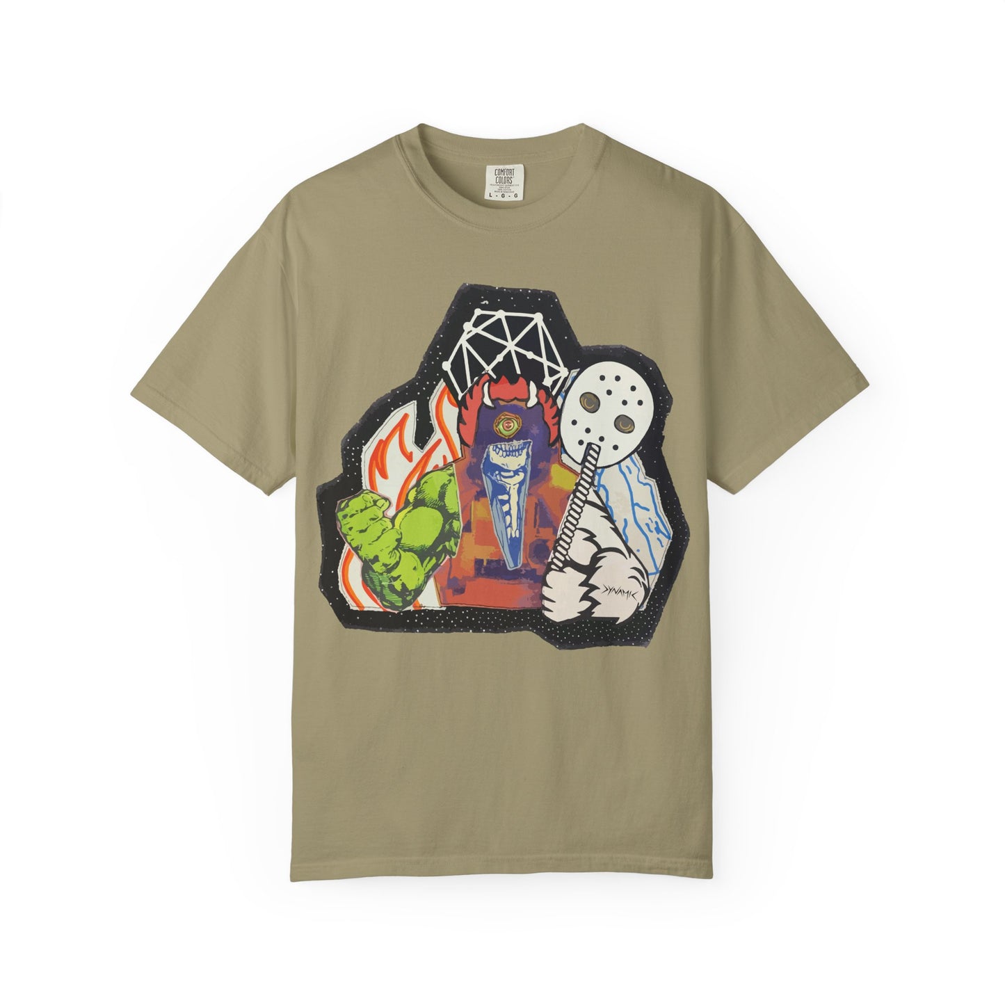 "Masked Stranger" Graphic T-Shirt