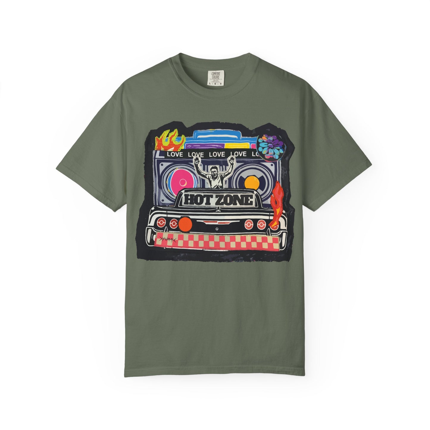 "Hot Zone" Graphic T-Shirt