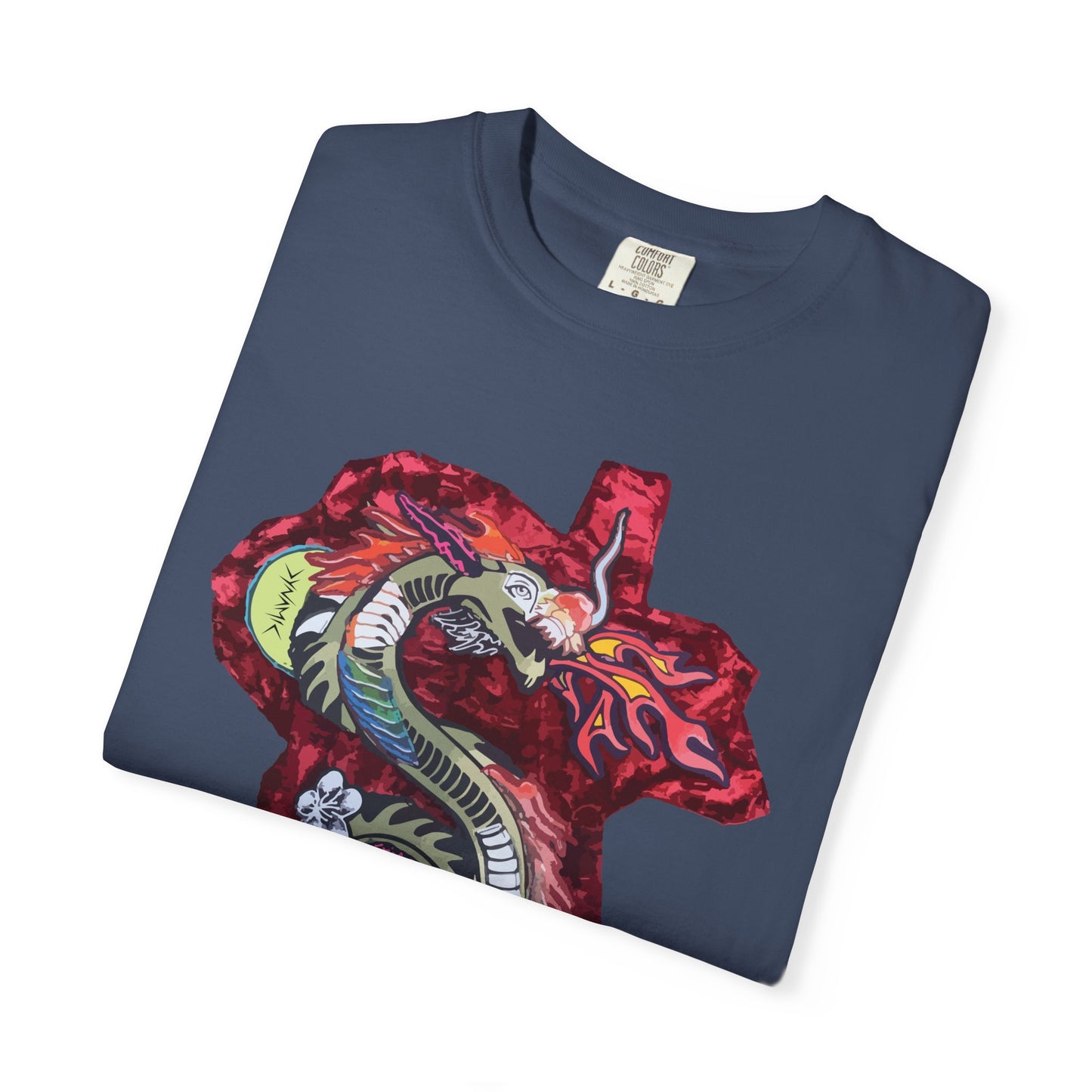 "Crimson Coil" Graphic T-Shirt