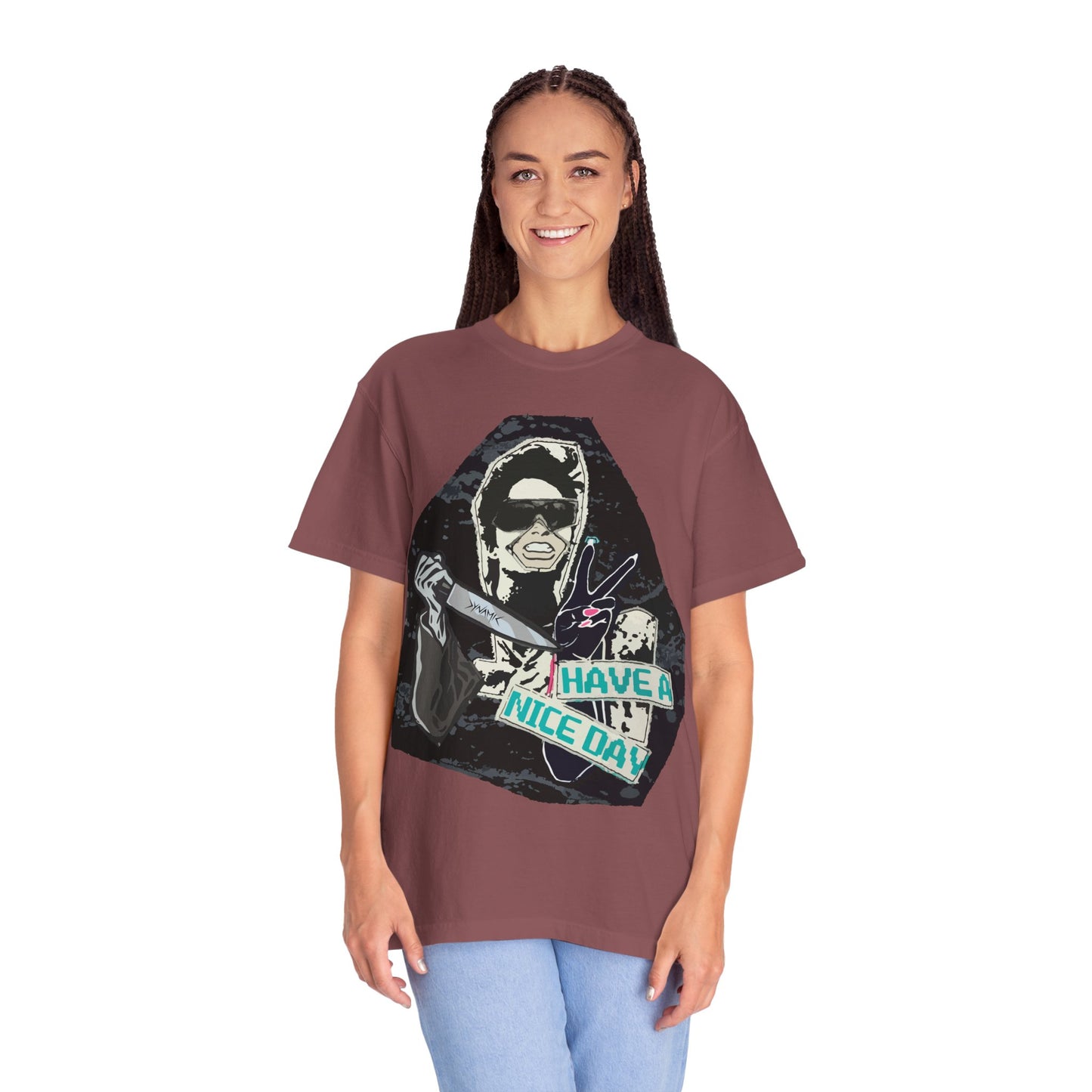"Have A Nice Day" Graphic T-Shirt