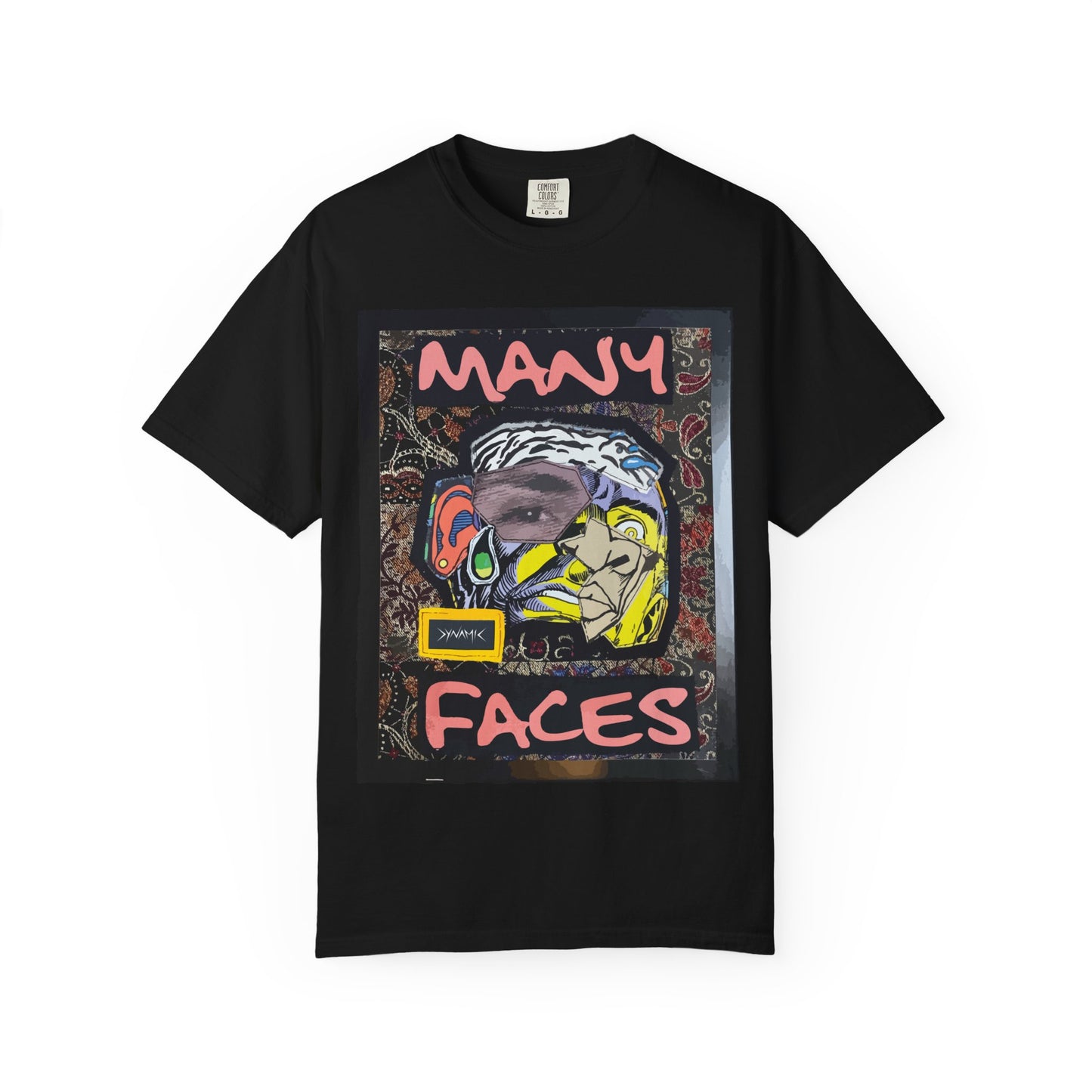 "Many Faces" Graphic T-Shirt