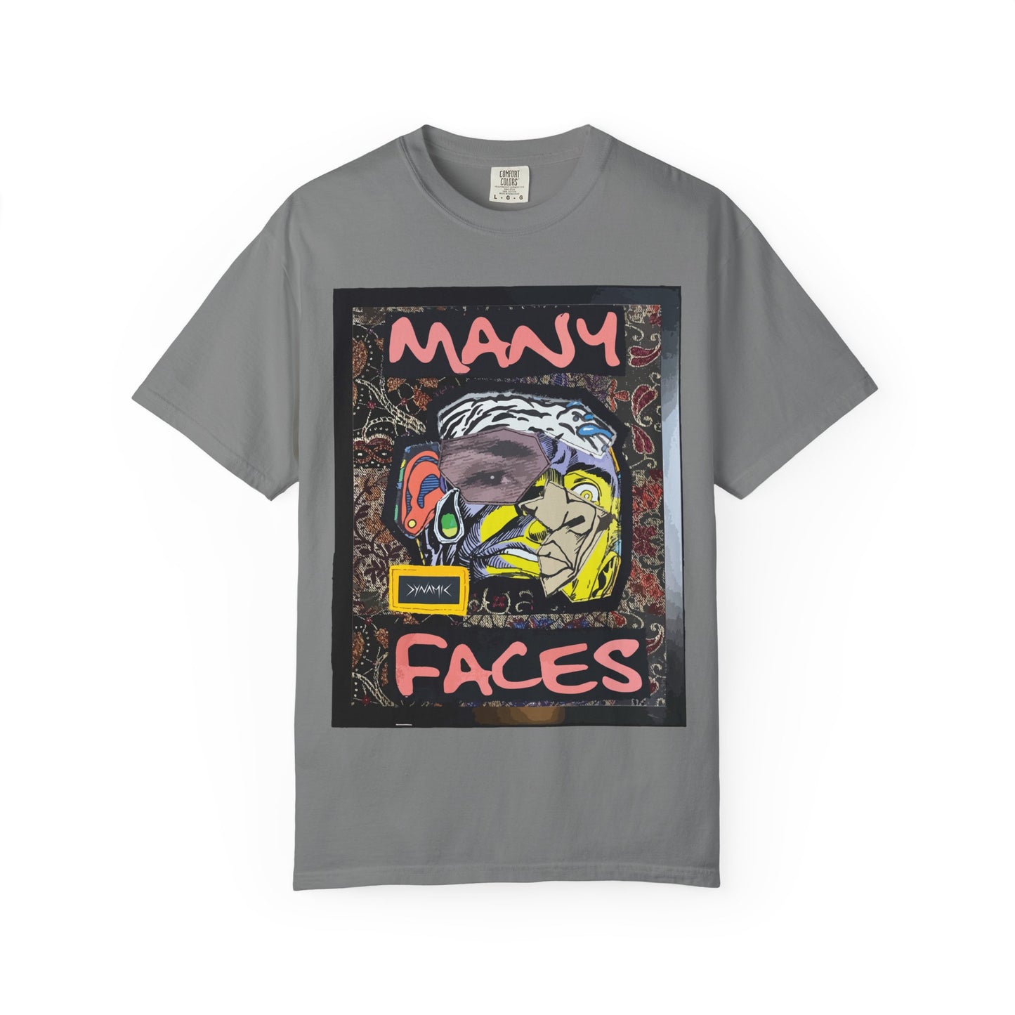 "Many Faces" Graphic T-Shirt